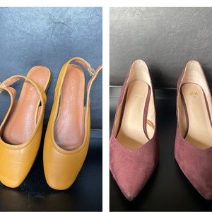 BUNDLE of  size 5 , heels & flats